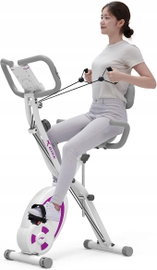 Rower stacjonarny składany 3w1 poziomy pionowy LCD 12 oporów Leikefitness