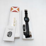 Smartwatch Fitness Pulsometr, Powiadomienia, Bluetooth, IP67, Czarny