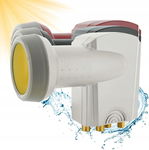 Konwerter 4-krotny (do multiswitcha) Schwaiger Quad LNB pozłacane styki