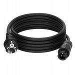 Kabel sieciowy 10M z wtyczką Betteri BC01 na wtyczkę Schuko H07RN