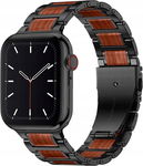Piękny Pasek ze stali nierdzewnej do Apple Watch 8/iWatch Series8 VINTAGE