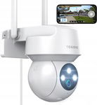 Kamera wi-fi, wodoodporna, wykrywa ruch 2k TOAIOHO QB320,