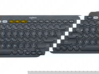 Klawiatura BT LOGITECH K380 Szary QWERTY FR
