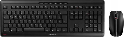 Klawiatura bezprzewodowa i mysz CHERRY QWERTY DE