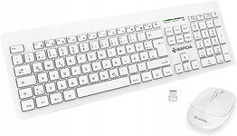 Zestaw klawiatura i mysz bezprzewodowy QWERTY DE