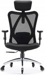 FOTEL BIUROWY OBROTOWY Ergonomiczny Wsparcie kręgosłupa do 150kg