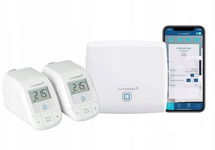 2x głowica termostatyczna + Sterownik Smart Zestaw startowy Homematic