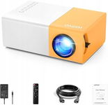 Mini Projektor Rzutnik przenośny Full HD do telefonu konsoli TV Vamvo YG300