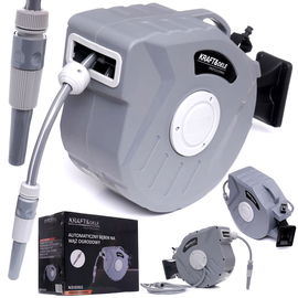 Automatyczny bęben na wąż ogrodowy 15m+1,5m 1/2" KD2082