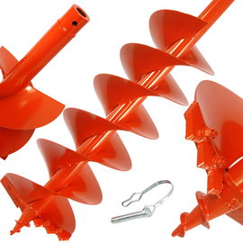 WIERTŁO Świdra Do Gleby Ziemi DEMON 15cm 150mm / 80cm DOUBLE SPIRAL