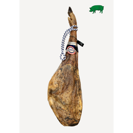 SZYNKA z kością JAMON 75% IBERICO CEBO DE CAMPO TARTESSOS 8-8,5 kg