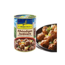 KULKI MIĘSNE Z WARZYWAMI ALBONDIGAS CARRETILLA 415 GR