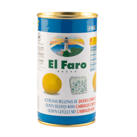 OLIWKI NADZIEWANE SEREM NIEBIESKIM EL FARO 150 g