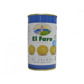 OLIWKI NADZIEWANE SARDELEM (ANCHOIS) EL FARO 150 g