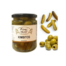 Oliwki nadziewane OGÓRKIEM Frutos de la Tierra 430 gr