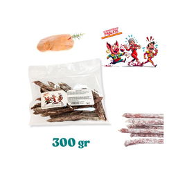 FUET SNACK z smakiem FOIE GRAS CHARCUTERIA DE PABLETE 300 gr