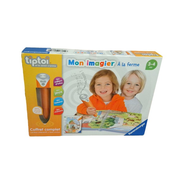 Ravensburger tiptoi Zestaw: Odtwarzacz + Książka Mój obraz w sklepie (wersja DE)