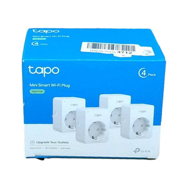 Zestaw 4 gniazdek Wi-Fi TP-Link Tapo P100 Sterowanie smartfonem