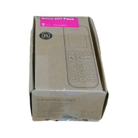 Zestaw rozszerzeń Sinus 207 Pack słuchawka stacja ładująca Telekom czarny