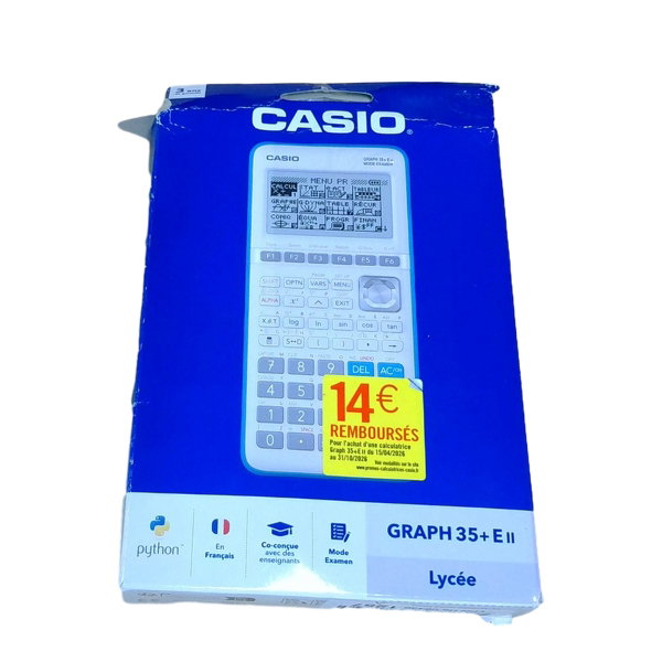 Kalkulator graficzny Casio GRAPH35+EII sprawdzony sprzet