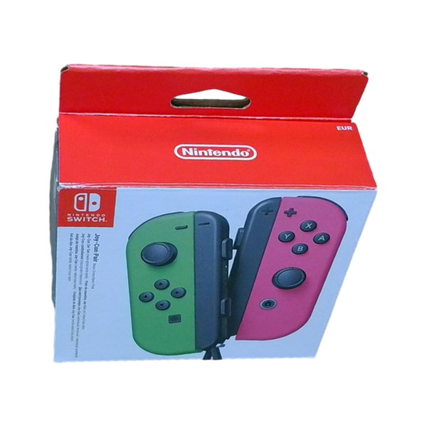 Kontroler Nintendo Switch Joy-Con Para Neonowy zielony/różowy Nowy