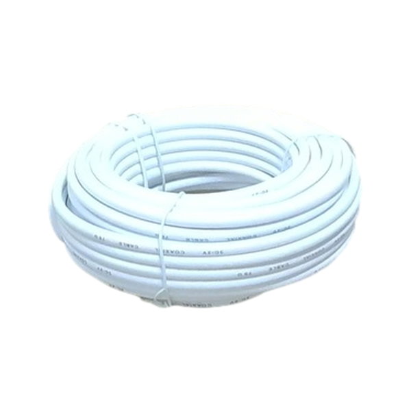 EMOS Kabel antenowy koncentryczny 15 m TV SAT podwójnie ekranowany