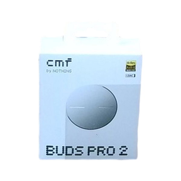 CMF Buds Pro 2 Słuchawki Bezprzewodowe ANC 50dB HiFi Jasnoszare