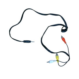 Kabel wideo PremiumCord Jack 3.5mm 4-pin na 3x RCA Cinch 1.5m HQ ekranowany