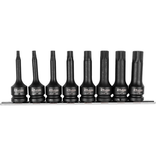 Zestaw nasadek udarowych Spline M5-M18 78 mm 1/2" 8 el.