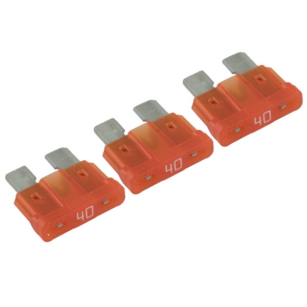 Bezpiecznik płytkowy UNIVAL LITTELFUSE ATO 40A 19 mm - 3 szt.