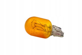 Żarówka WY21W T20 12V 21W pomarańczowa Amber W3x16d, szklana bezcokołowa