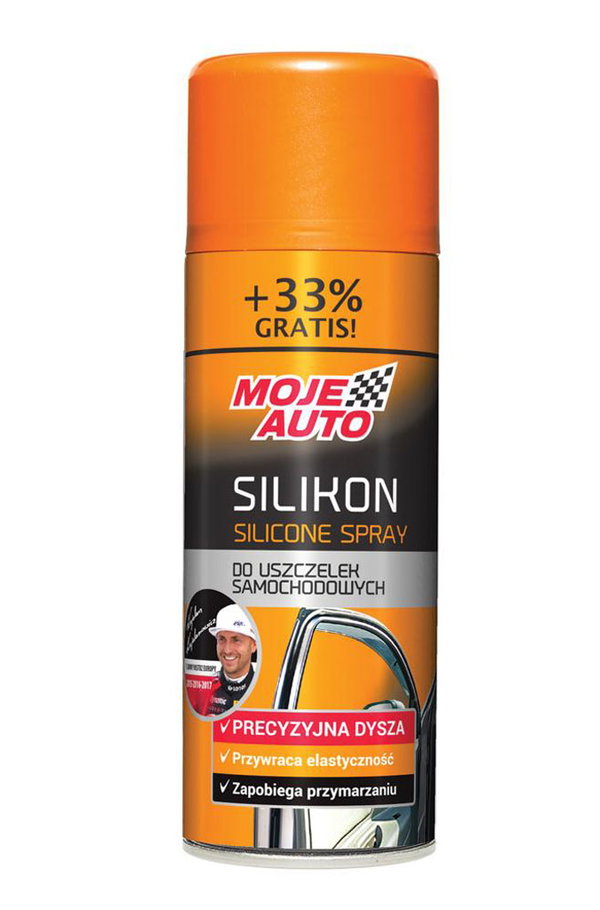 Moje Auto Silikon do uszczelek samochodowych Spray 400 ml