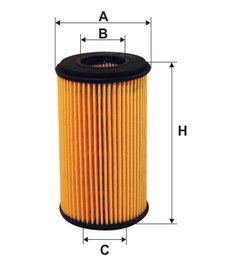 Filtr oleju Renault 1.2 wkład zamiennik HU611X