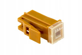 Bezpiecznik samochodowy JAPVAL Mini Clip JCASE żeński 25A 32V