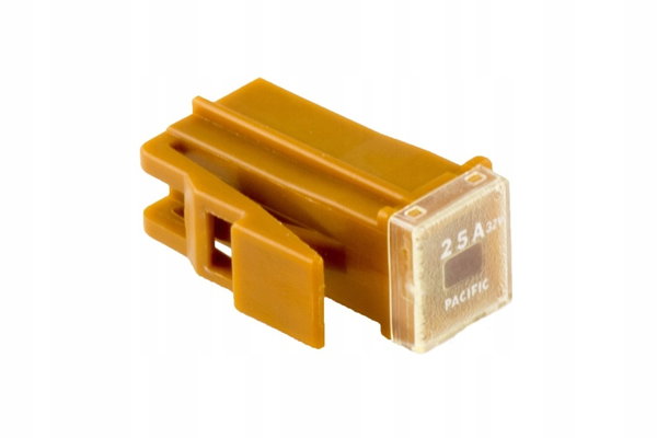 Bezpiecznik samochodowy JAPVAL Mini Clip JCASE żeński 25A 32V