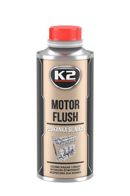 K2 Motor Flush Płukanka do Silnika 250 ml – Usuwa Nagary, Szlam i Osady Olejowe