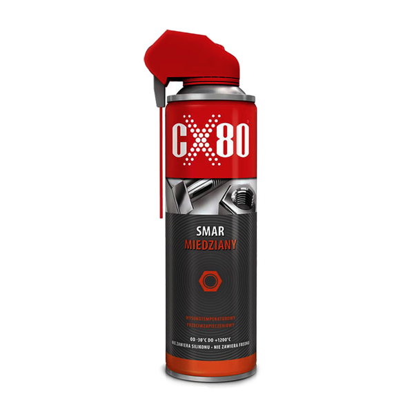 Pasta smar miedziana SPRAY CX80 500ml z aplikatorem