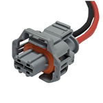 Wiązka wtyczka WTYK 2-PIN STEROWANIE WTRYSKU SILNIKA DC Bosch JPT grey