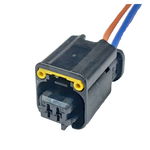 Wiązka kostka wtyczka wtyk żeński SICMA-2 czarna HP CONNECTOR BLACK