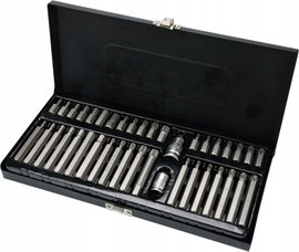KOŃCÓWKI WKRĘTAKOWE HEX TORX SPLINE ZESTAW 40 SZTUK YATO YT-0400