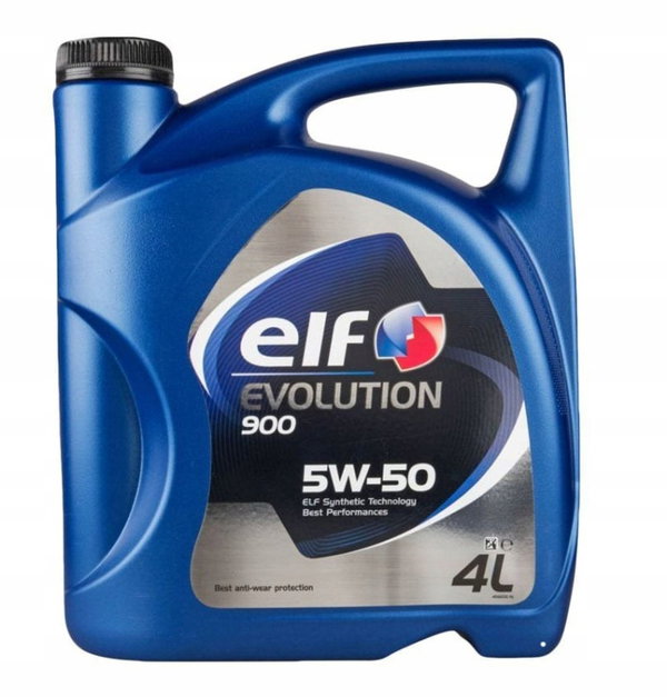 OLEJ SILNIKOWY 5W-50 4L ELF EVOLUTION 900 API SG/CD 100259