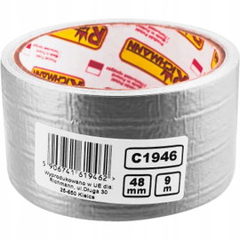 TAŚMA UNIWERSALNA SZARA "DUCT TAPE" 48MMx 9M WZMOCNIONA