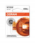 ŻARÓWKA WY5W 12V POMARAŃCZOWA OSRAM ORIGINAL LINE 2 SZTUKI BLISTER 2827-02B