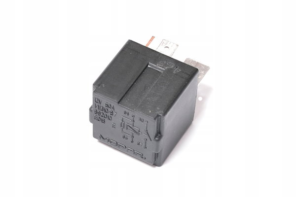 Przekaźnik mikro 4-nóżkowy 12v 50A czarny 46520419