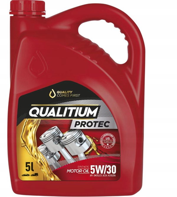 Olej syntetyczny Qualitium Protec 5 l 5w30 +GRATIS