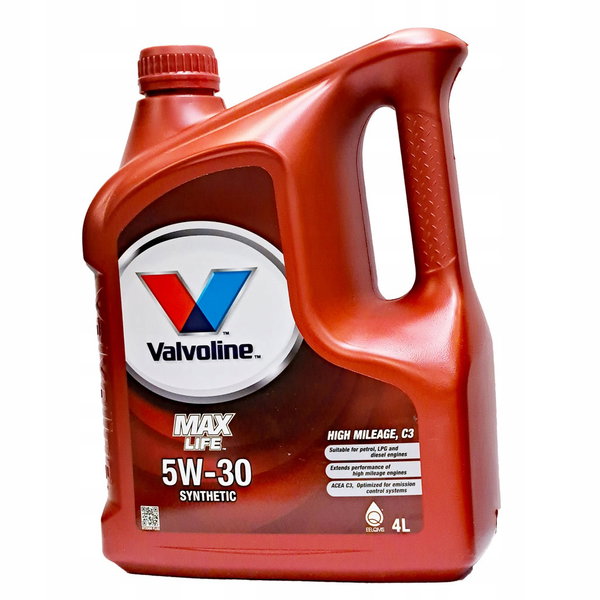 Olej silnikowy 5w30 Valvoline MAXLIFE C3 4L