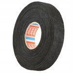 Tesa Taśma Izolacyjna Parciana z Meszkiem Mocna Odporna Czarna 15m x 19mm