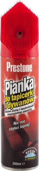 Pianka do tapicerki Prestone 500ml z szczotką