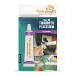 Klej do twardych plastików 20ml Bardzo mocny, wodoodporny, bezbarwny R-327