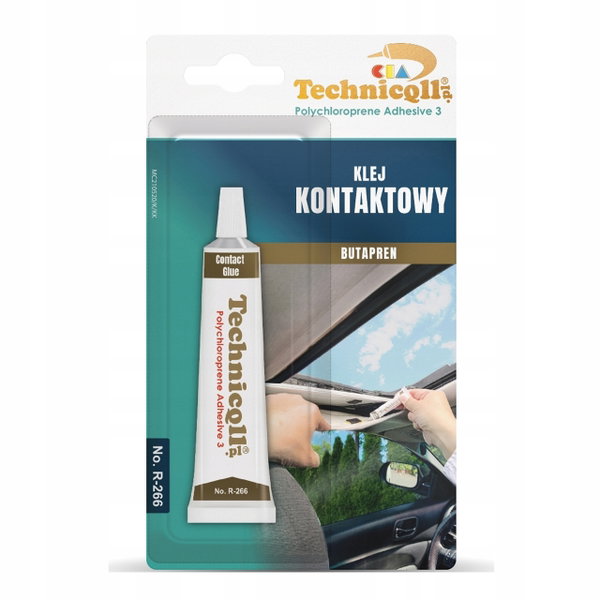 Klej Kontaktowy Bardzo mocny bursztynowy wodoodporny Butapren 20 ml R-266 T